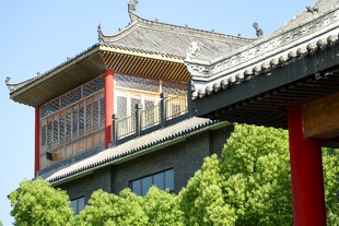 中式古建筑一角