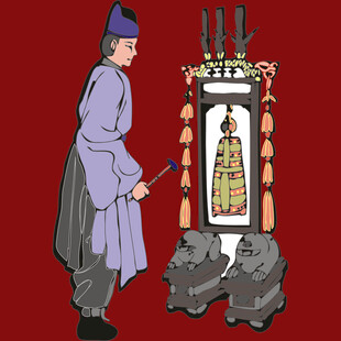 古人祭祀场景图