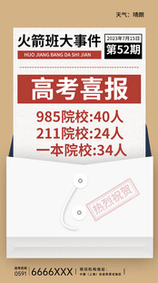 高考海报 
