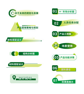 标题边框