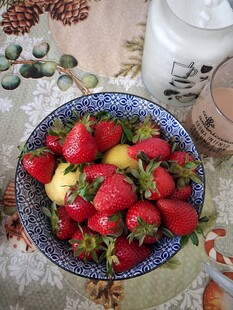 碗中鲜草莓