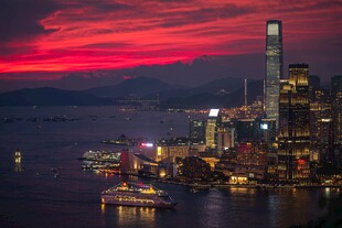 香港璀璨夜景