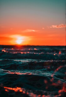海上日落美景