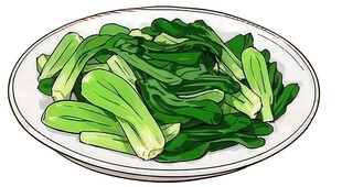 绘画菜心