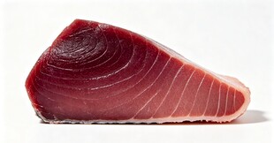 新鲜金枪鱼肉块