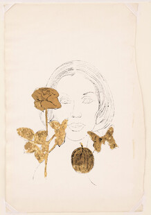 复古干花标本艺术画