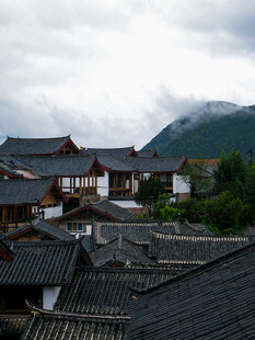 古村落屋顶景观