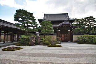 日式庭院古建筑景观