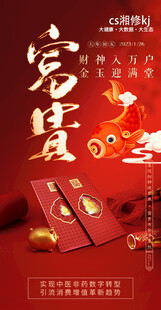 新年海报 初一到初七海报