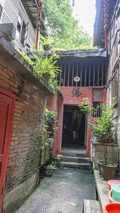 古巷庭院 中式传统景致