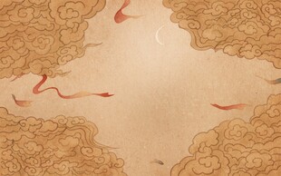 中式古典花纹地面装饰图