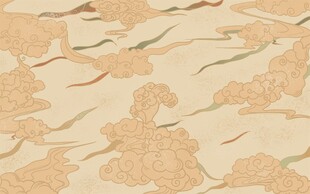 中式古典花鸟纹理背景图