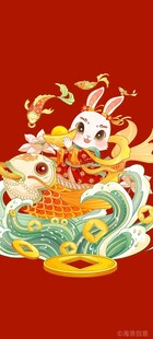 喜庆瑞兽贺岁图