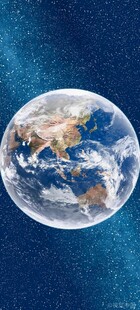 蓝色地球全景图