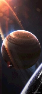 太空中的木星景象