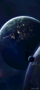 浩瀚宇宙中的神秘星球