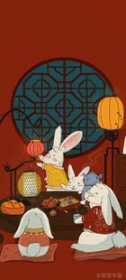 玉兔贺岁迎新春