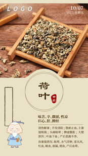 中医中药问早 早安 荷叶