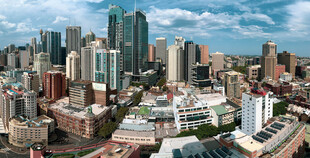 悉尼都市天际线景观