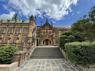 悉尼庄严的欧式建筑景观