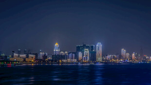 城市璀璨夜景