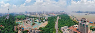 城市景观俯瞰图
