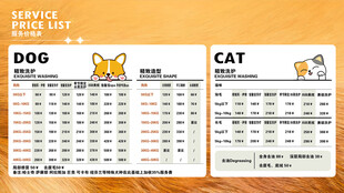 猫狗年龄换算对照表