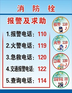 消防栓 报警求助号码