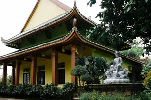 东南亚风格庙宇建筑景观