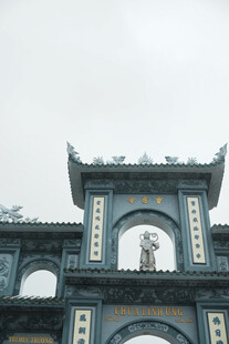 中式古典牌坊建筑景观