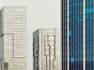 现代都市高楼景观