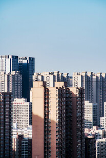 城市高楼林立景观