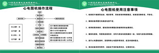 心电图机操作流程及说明