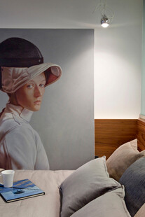 卧室墙面艺术装饰画场景
