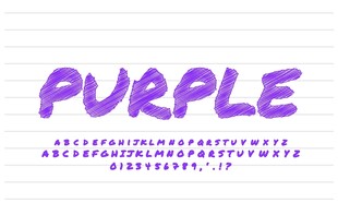 英文字母数字设计