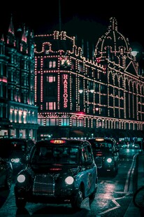 夜上海繁华街景