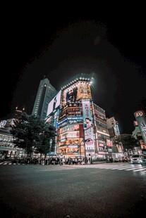 城市璀璨夜景