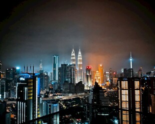 璀璨都市夜景
