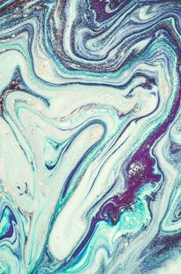 梦幻蓝紫流体艺术纹理