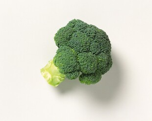 一颗鲜美的西兰花