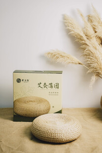 天然艾灸盒与艾绒石摆件