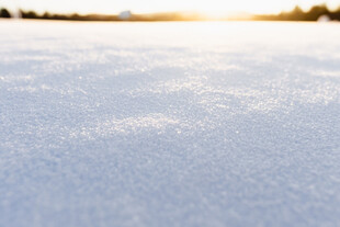 冬日雪地