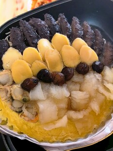 美味丰富的水果捞拼盘