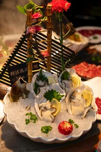 创意摆盘海鲜美食佳肴