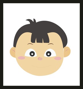 可爱卡通小男孩头像