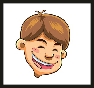 微笑男孩头像