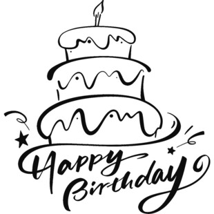 生日蛋糕贺图