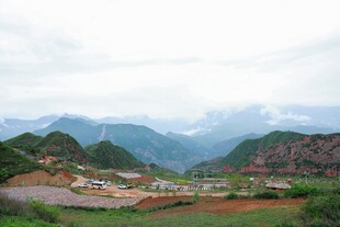 山间田园风光美景