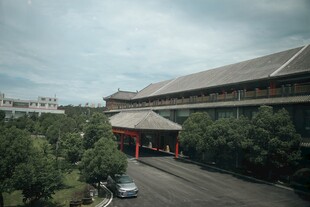 中式建筑庭院景观
