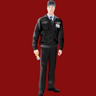 保安制服形象展示